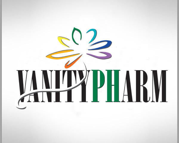 Vanitypharm naming e logo design nel segno del benessere